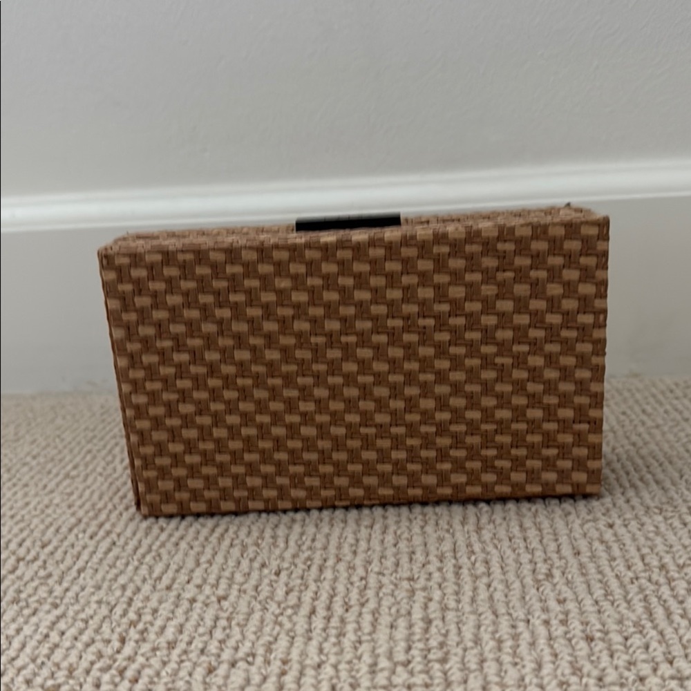 New Nars Woven Tan Clutch